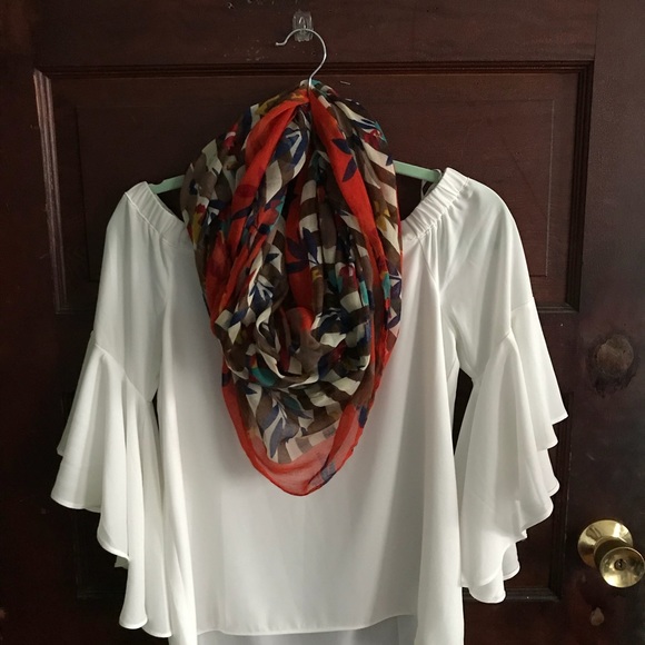 Accessories - Colorful Circle Scarf